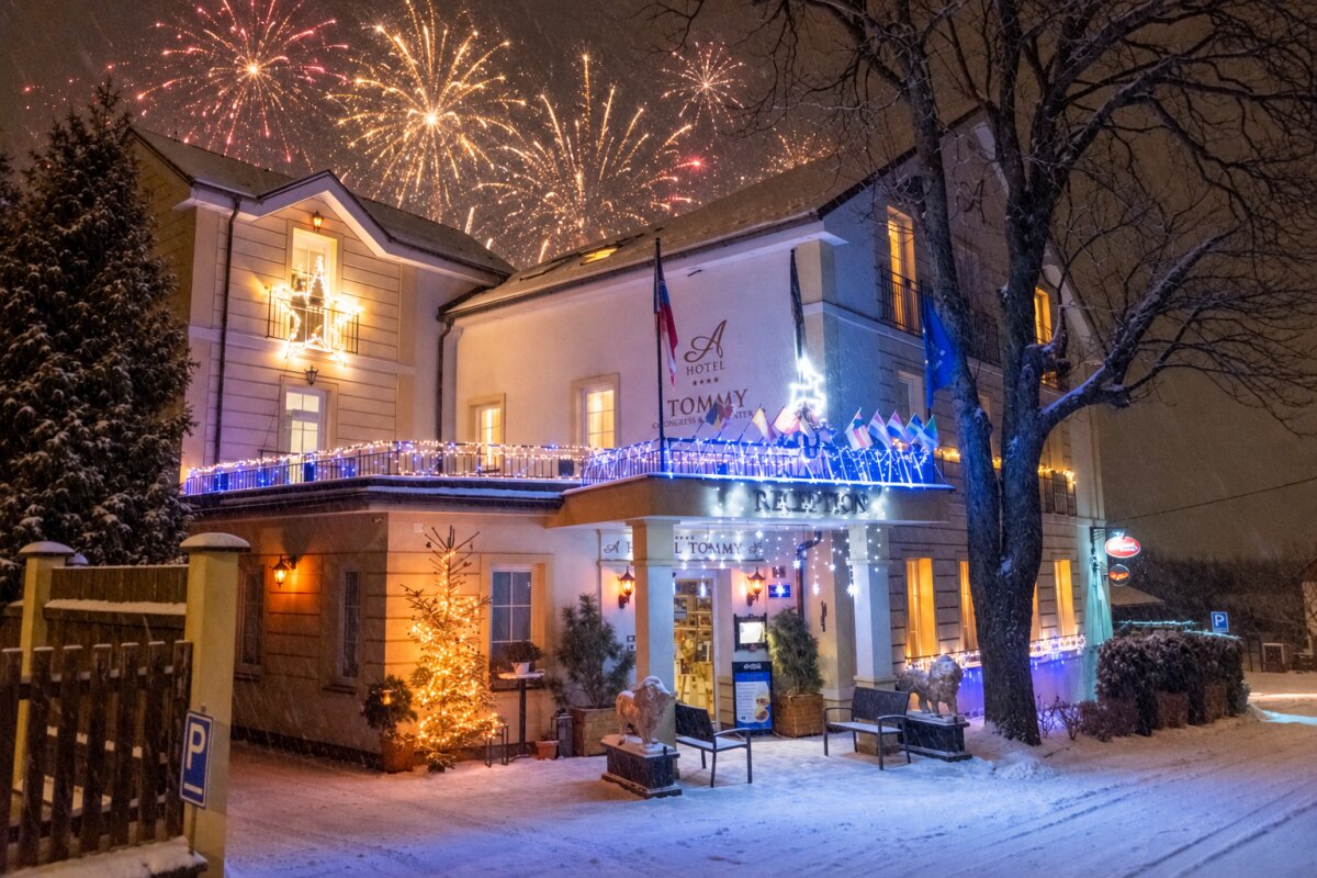 Sylwester 2026 2027 w Czechach Hotel TOMMY