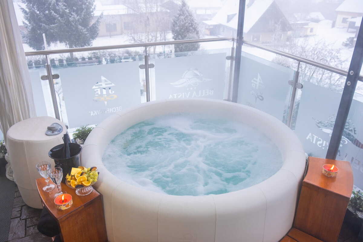 Wellness zážitek jako dárkový poukaz Zimní privátní wellness Bella Vista v Hotelu TOMMY