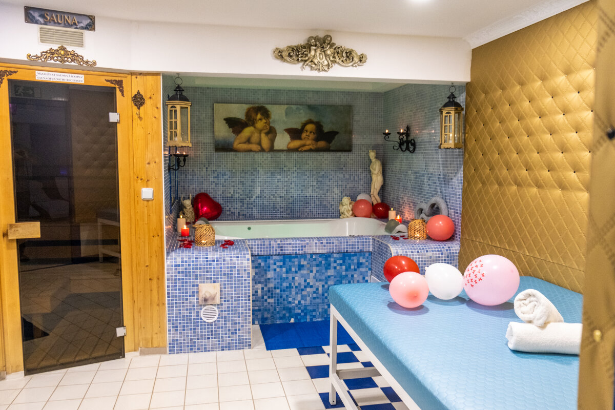 Kouzelná chvilka v privátním wellness Angel