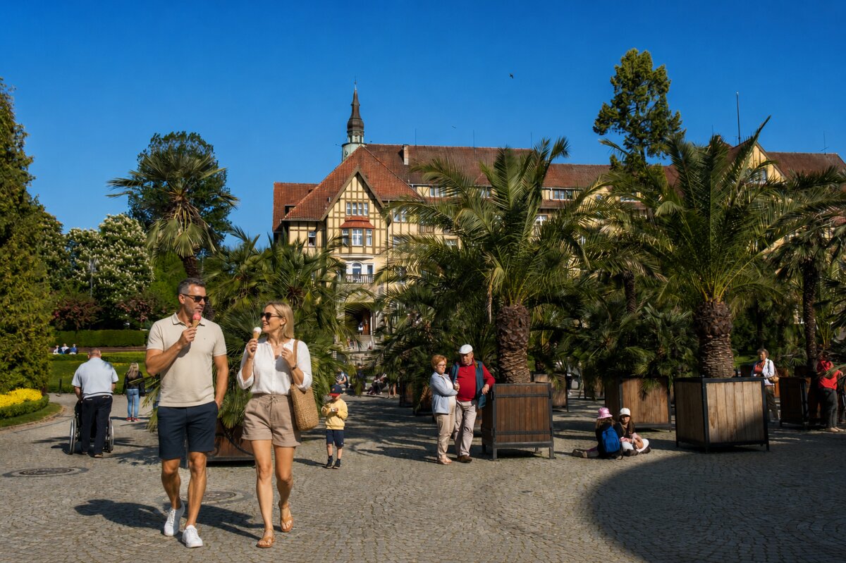 Výlet do lázeňského města Kudowa-Zdrój v Polsku