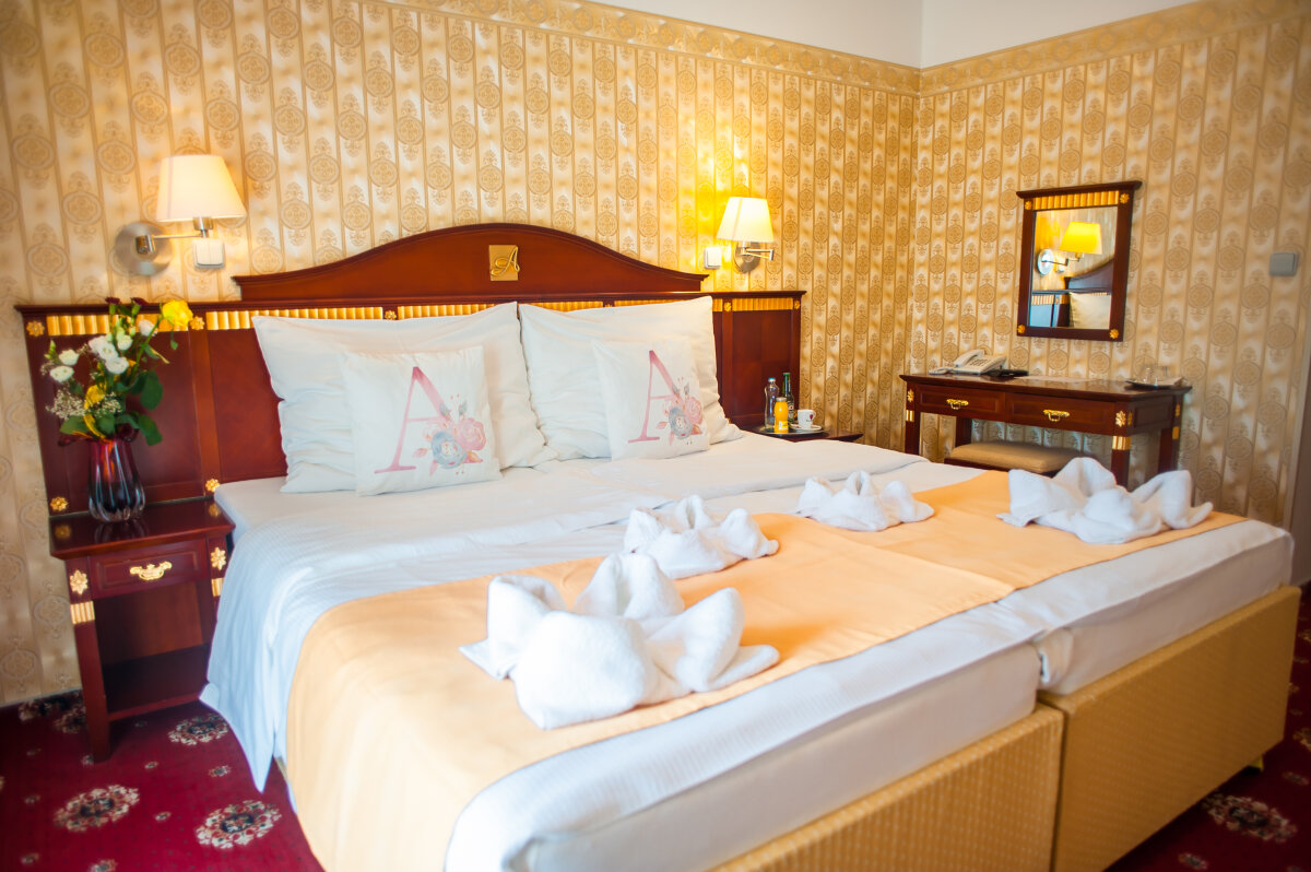 Komfortní dvoulůžkový pokoj v Hotelu TOMMY